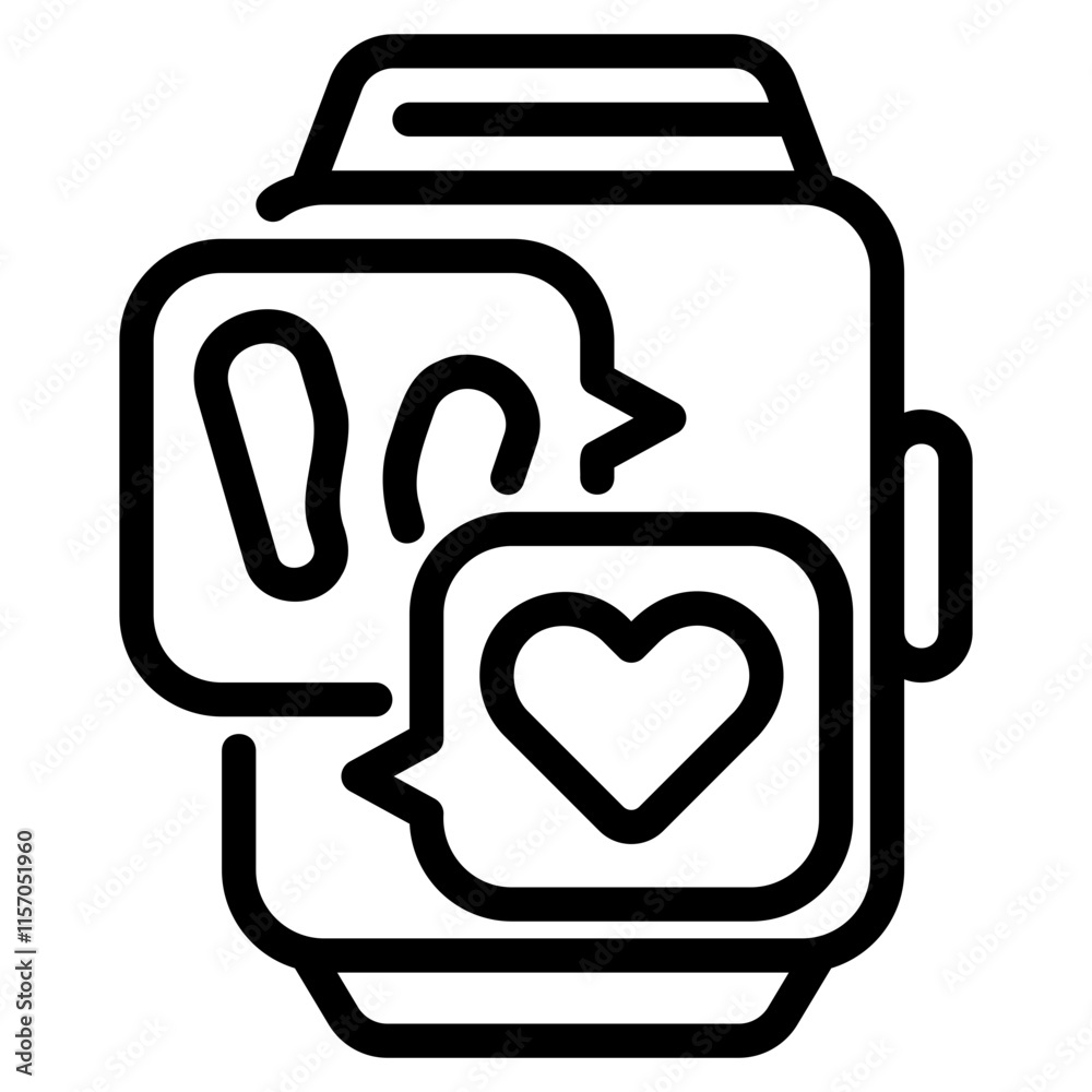Smart watch icon Smart watch icon