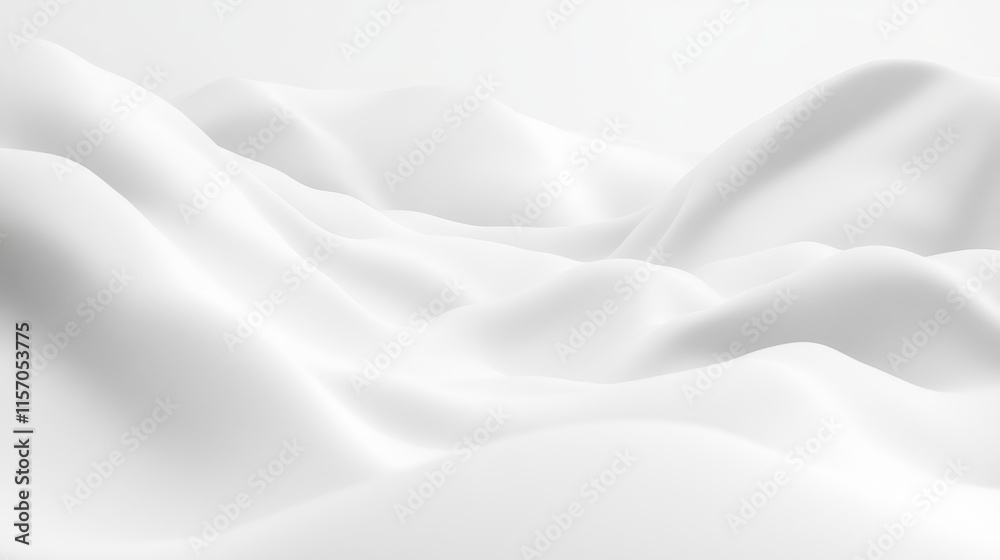 Obraz premium Soft white fabric texture for background design.