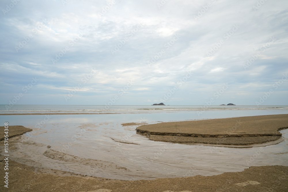 Picture of the beach of Suan Son Pradipat, Hua Hin District, Prachuap Khiri Khan Province, Thailand, taken on 8 June 2023. Picture of the beach of Suan Son Pradipat, Hua Hin District, Prachuap Khiri Khan Province, Thailand, taken on 8 June 2023.