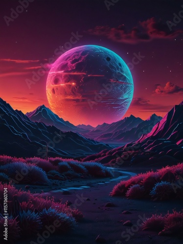 sunrise over the earth