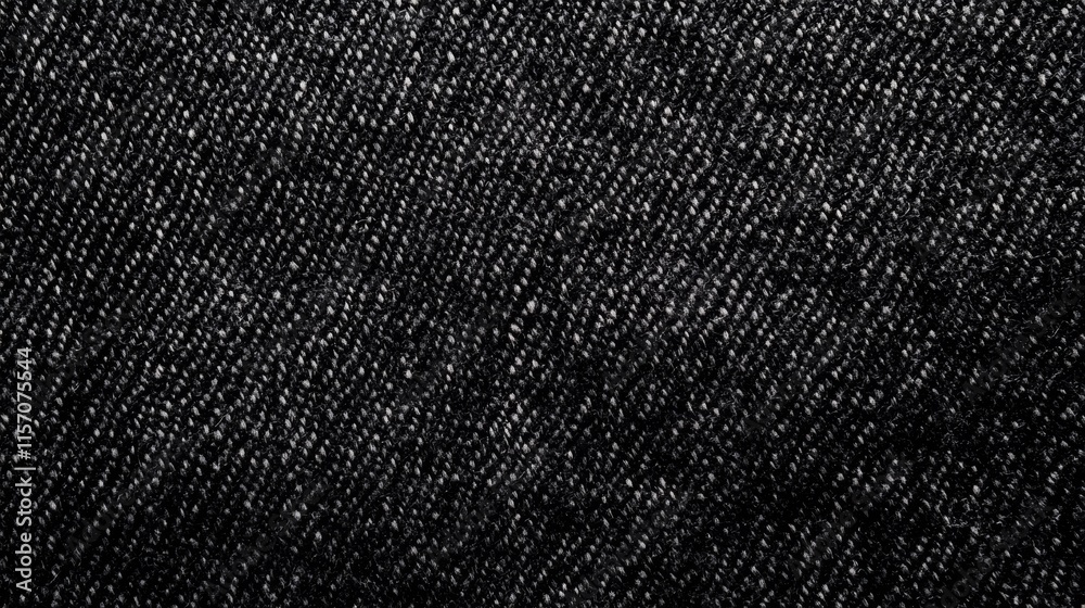 Black abstract background. Texture of natural cotton fabric. Black banner with copy space. Black abstract background. Texture of natural cotton fabric. Black banner with copy space.