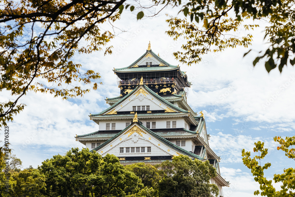 Historic Osaka Castle in Japan Historic Osaka Castle in Japan
