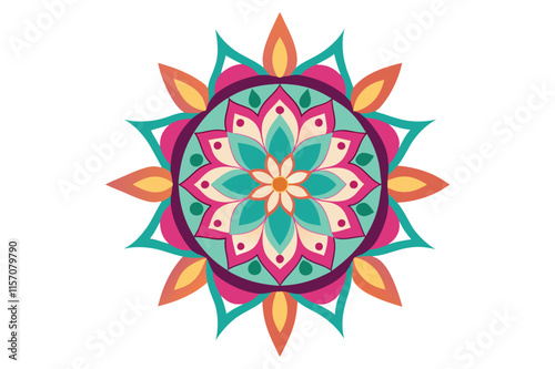 A luxury mandala vector illustration