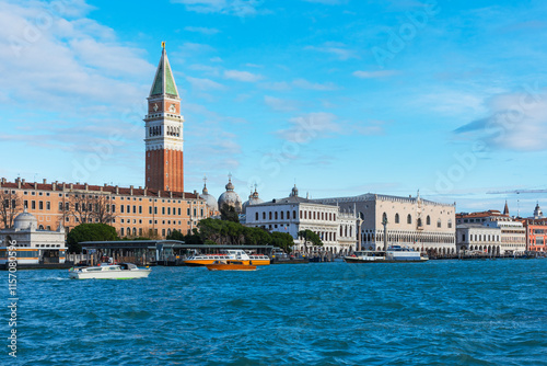 Campanile di San Marco and the Doge's Palace in Venice