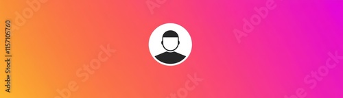 Profile Icon User Avatar Gradient Background Modern Design Free Download Profile Icon User Avatar Gradient Background Modern Design - GFXLoad
