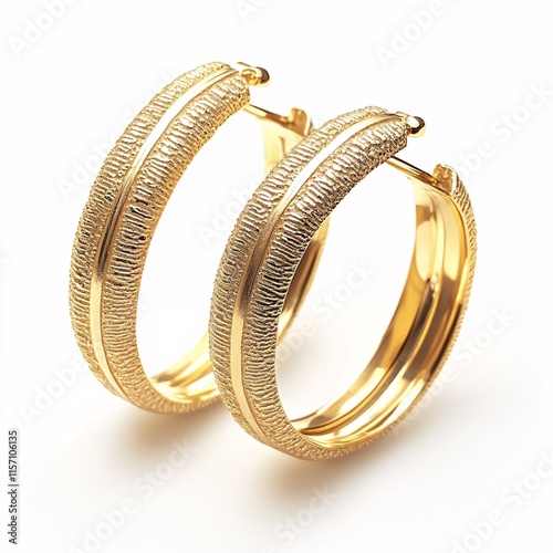 gold earrings