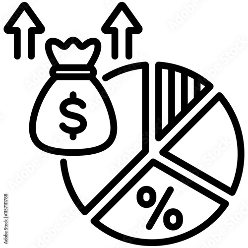 Profit Margin Icon