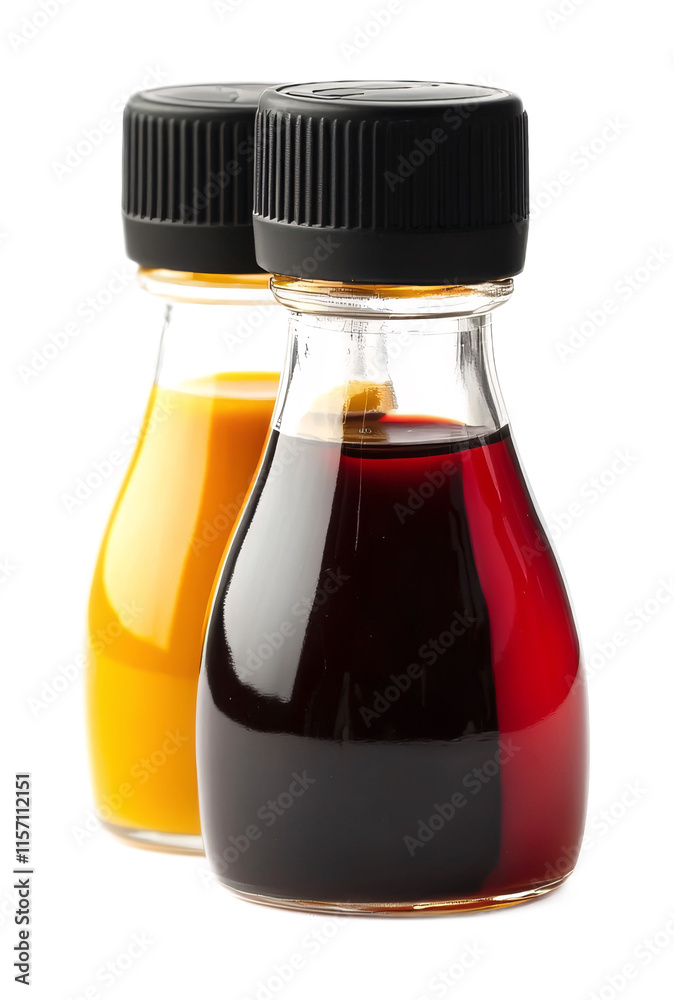 Condiment Dispenser for Easy Serving - Isolated on White Background Condiment Dispenser for Easy Serving - Isolated on White Background