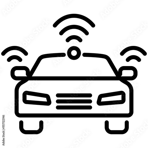 Autonomous Vehicles Icon