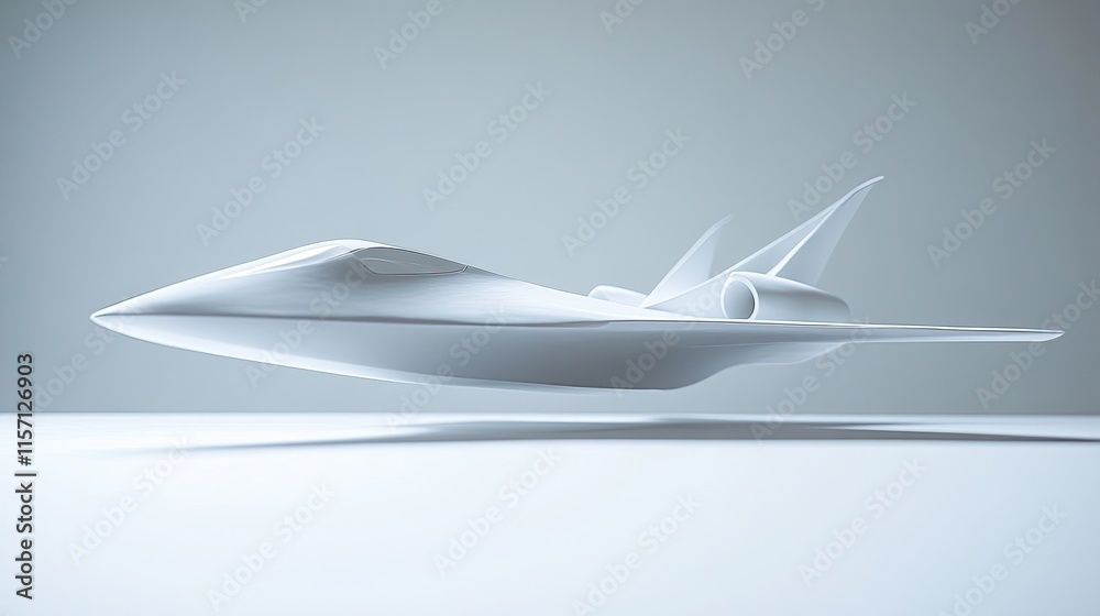 A minimalist white model airplane designed for creative artwork, with a die-cut transparent background. A minimalist white model airplane designed for creative artwork, with a die-cut transparent background.