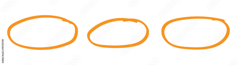 Red circle, pen draw. Highlight hand drawing different circles isolated on background. Handwritten red circle. For marking text, numbers, marker pen, pencil, logo and text check, vector illustration Red circle, pen draw. Highlight hand drawing different circles isolated on background. Handwritten red circle. For marking text, numbers, marker pen, pencil, logo and text check, vector illustration