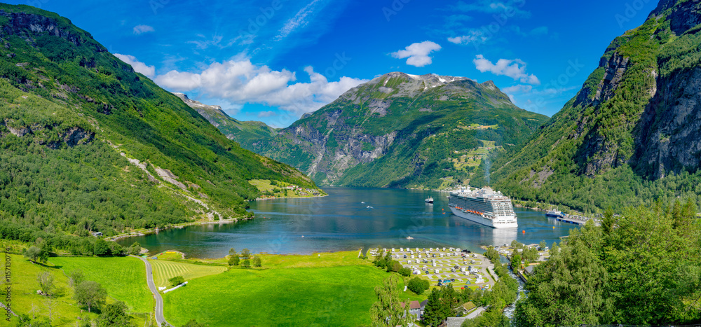 Der Geirangerfjord - ein Märchen in Norwegen