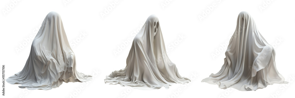 Set of A woman walking through an autumn park on transparent png background Set of A woman walking through an autumn park on transparent png background