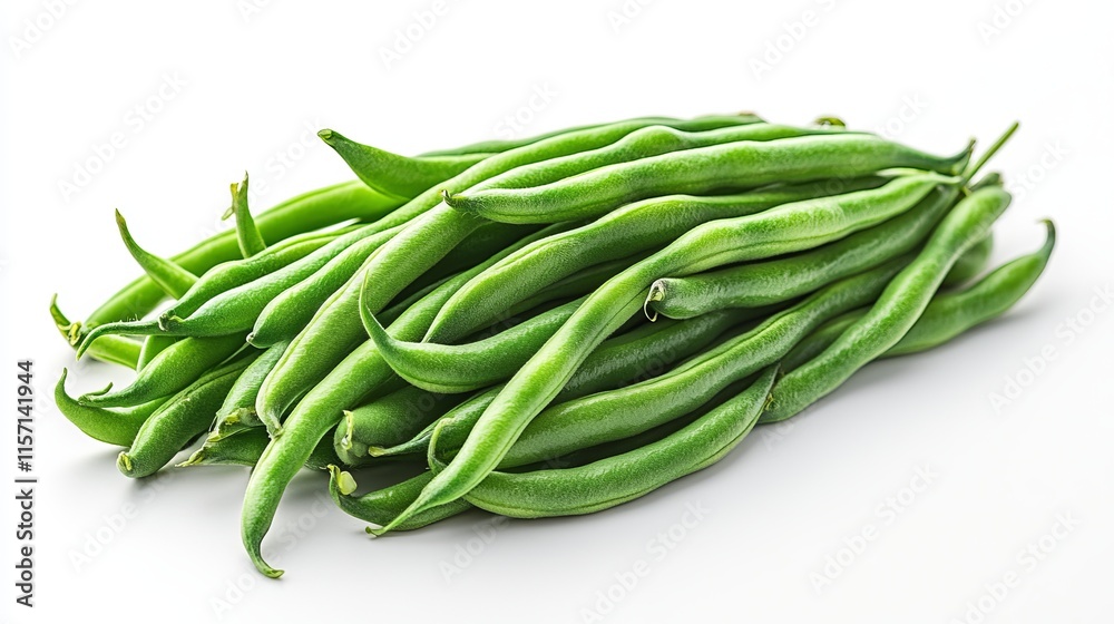Fresh Green String Beans - Vibrant and Healthy Food for a Balanced Diet Fresh Green String Beans - Vibrant and Healthy Food for a Balanced Diet