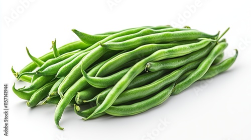 Fresh Green String Beans - Vibrant and Healthy Food for a Balanced Diet photo