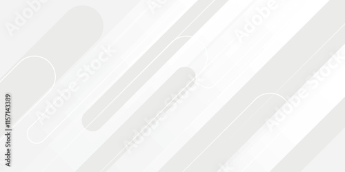 Abstract white background. Minimal geometric white light background abstract design.