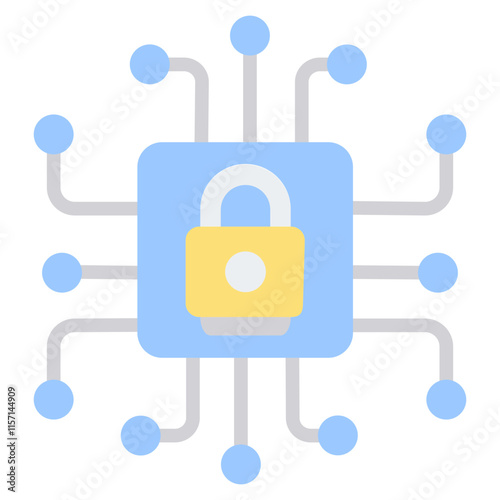 Cyber Security Icon