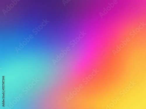 Gradient background with vibrant colors, blurred transition, abstract design.