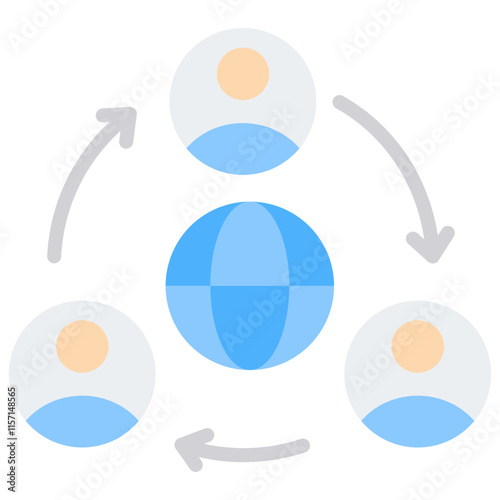 Outsourcing Icon