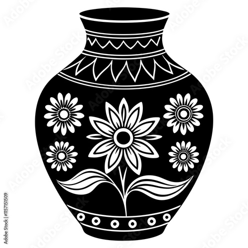 illustration of a vase