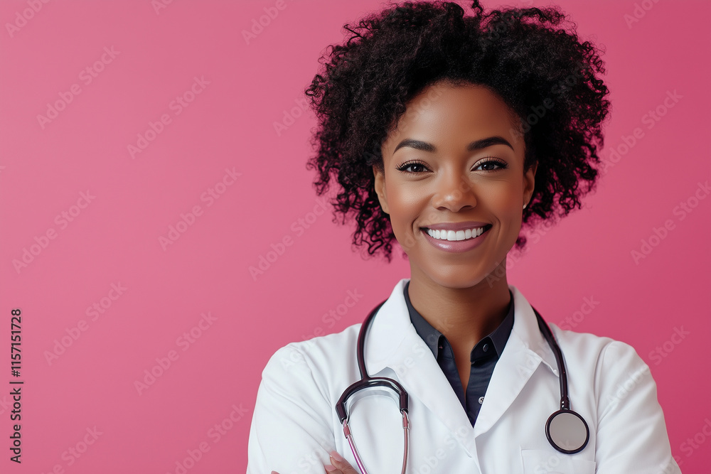 A doctor standing confidently with her stethoscope in place portrait isolated on background
A doctor standing confidently with her stethoscope in place portrait isolated on background
