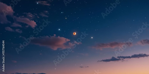 Venus and Jupiter appear closely aligned in the night sky, creating a stunning celestial display. This captivating sight of Venus and Jupiter captivates stargazers everywhere.