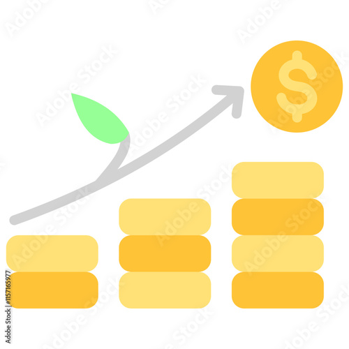 Money Growth Icon