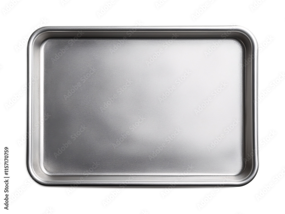 Cookie Sheet for Even Baking - Isolated on White Background Cookie Sheet for Even Baking - Isolated on White Background