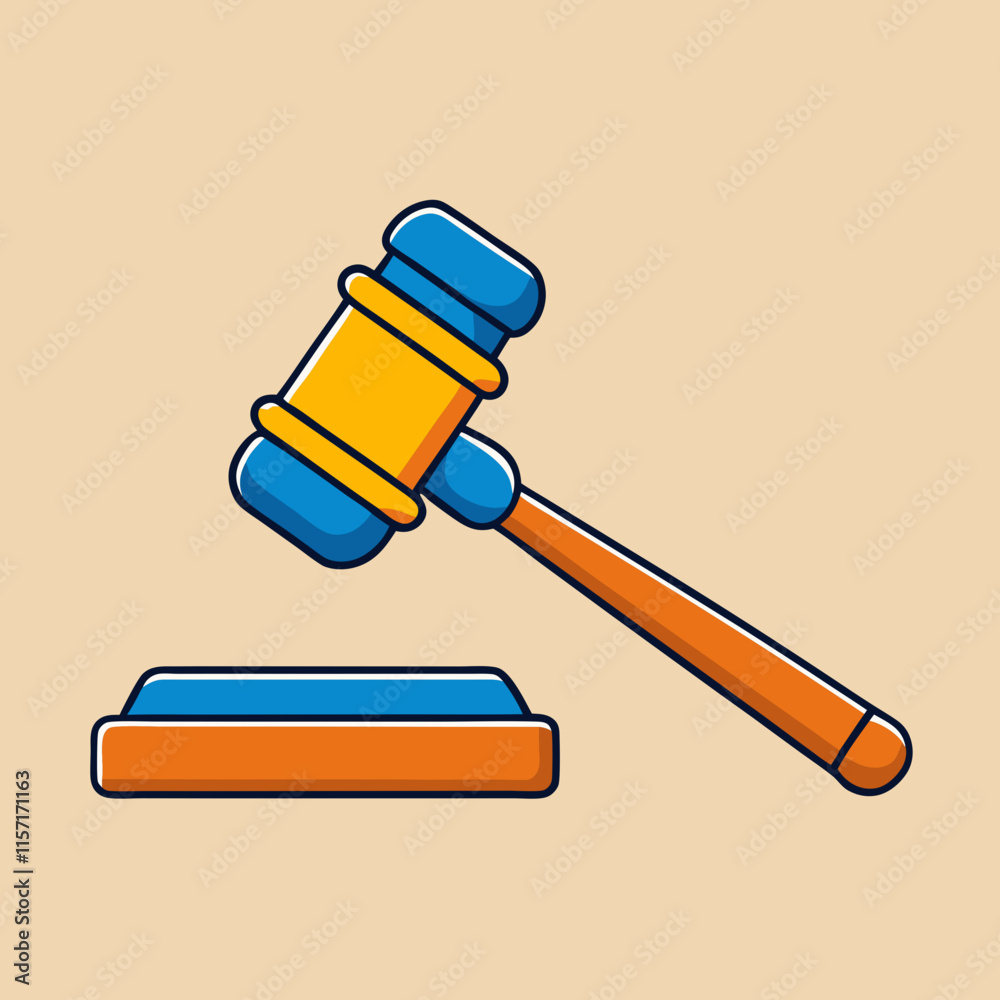 Justice Symbol Vector Illustration Art. Justice Symbol Vector Illustration Art.