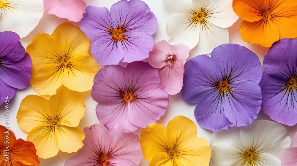 Gorgeous Floral Bouquet of Vibrant Spring Flowers in Soft Focus Gorgeous Floral Bouquet of Vibrant Spring Flowers in Soft Focus