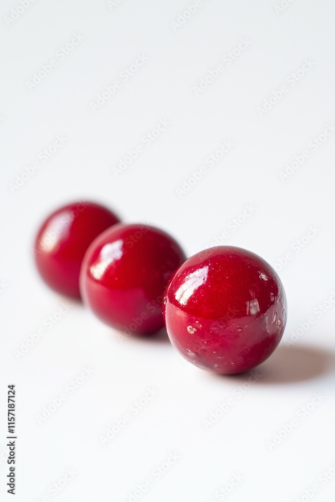 fresh ripe cranberries on white background fresh ripe cranberries on white background
