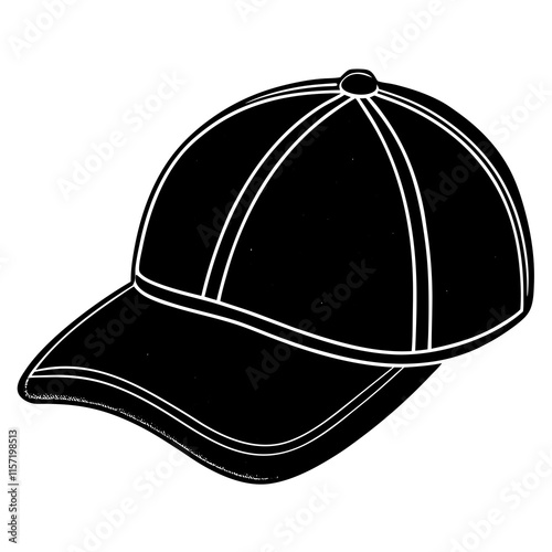 Hat Snapback Cap Backward illustration cartoon drawing stylish design