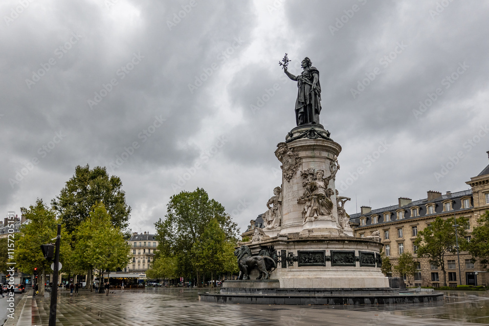 Fototapeta premium La città di Parigi