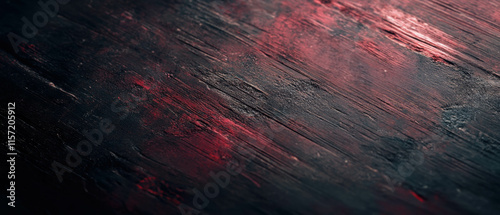 Exploration of distressed painted wood texture highlighting vivid saturated colors