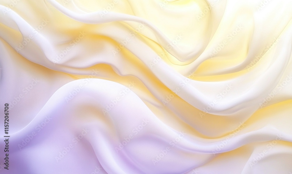 Fototapeta premium A white fabric with a purple stripe