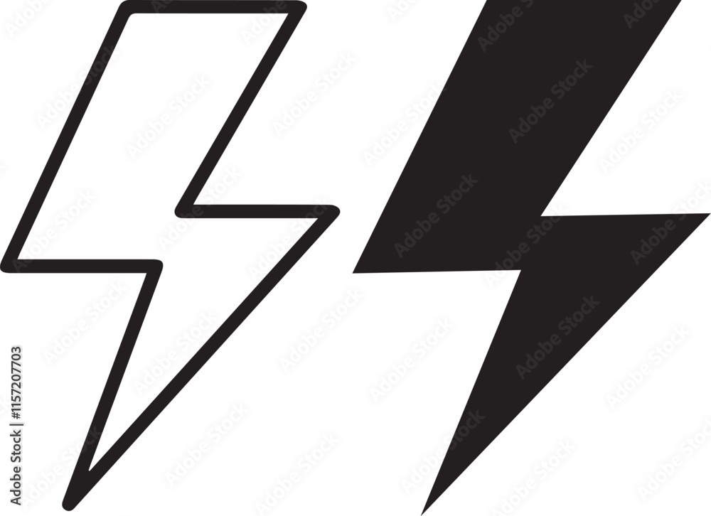Power energy icon sign. Flash lightning bolt icon. Protect energy with thunder bolt logo. Creative vector illustration Power energy icon sign. Flash lightning bolt icon. Protect energy with thunder bolt logo. Creative vector illustration