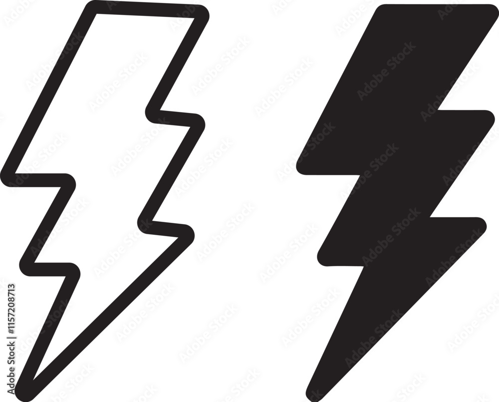 Flash lightning bolt icon. Power energy icon sign. Protect energy with thunder bolt logo. Creative vector illustration Flash lightning bolt icon. Power energy icon sign. Protect energy with thunder bolt logo. Creative vector illustration