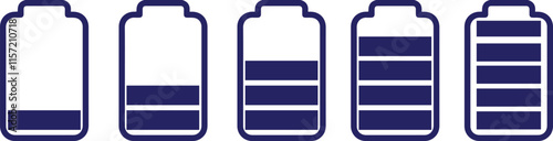  Battery charging charge indicator icon. Battery icons set. Level battery energy. Battery capacity charge icon symbols. Battery GSM icon set.