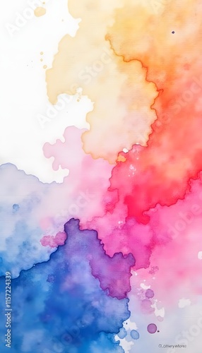 beautiful watercolor background image 