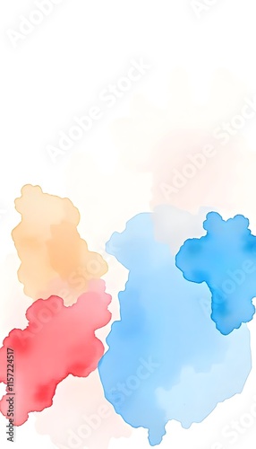 beautiful watercolor background image 