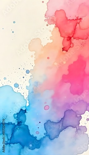 beautiful watercolor background image 