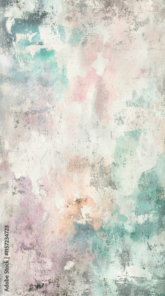Artistic background with pastel green and pink splashes on a textured canvas, creating an abstract and visually appealing design with scratches and grunge details Artistic background with pastel green and pink splashes on a textured canvas, creating an abstract and visually appealing design with scratches and grunge details