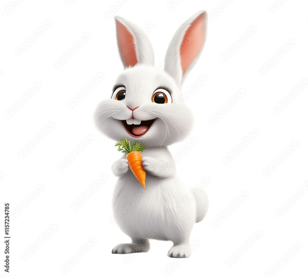 Rabbit bunny isolated on transparent background Rabbit bunny isolated on transparent background