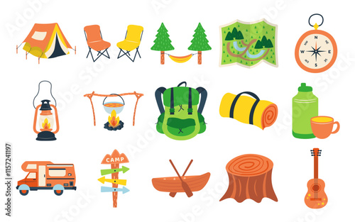 Adventure Equipment Illustration