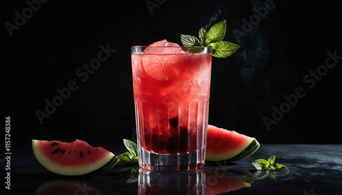 Wallpaper Mural Fresh watermelon cocktail or mocktail generative ai Torontodigital.ca