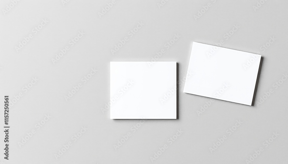Blank white paper sheet on a plain white background with subtle shadows for a clean and minimal design Blank white paper sheet on a plain white background with subtle shadows for a clean and minimal design