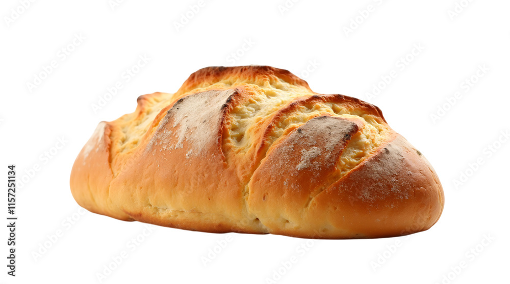 Freshly Baked French Baguette Bread, Isolated on a Transparent Background PNG. Freshly Baked French Baguette Bread, Isolated on a Transparent Background PNG.