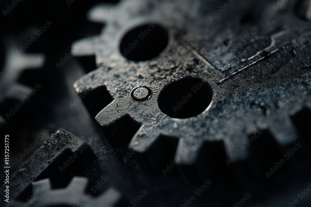 Intricate Close-Up of Aged Metal Gears Showcasing Detail and Texture in a Mechanical Setting Highlighting Craftsmanship and Design Intricate Close-Up of Aged Metal Gears Showcasing Detail and Texture in a Mechanical Setting Highlighting Craftsmanship and Design