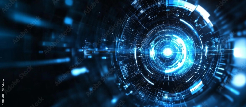 Digital art piece that appears to be futuristic Blur is a concept Digital art piece that appears to be futuristic Blur is a concept