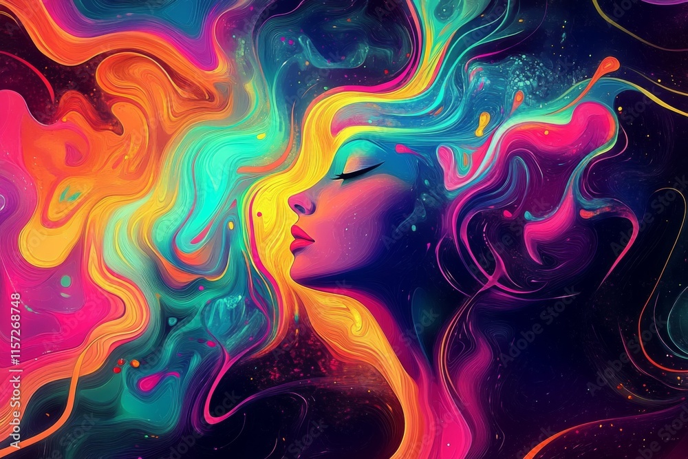 Abstract digital art piece that appears to be transformative psychotherapy rapid healing Abstract digital art piece that appears to be transformative psychotherapy rapid healing